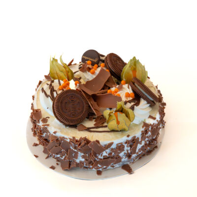 Kakaoküpsise-toorjuustutort 940g