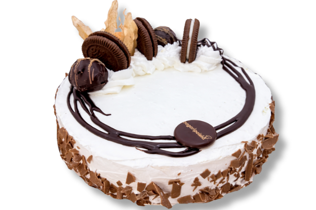 Kakaoküpsise-toorjuustutort 940g