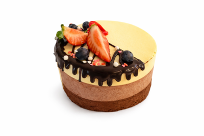 Kolme šokolaadi tort 400g