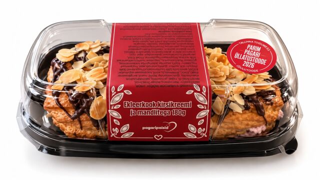 Ekleerkook kirsikreemi ja mandlitega 180g