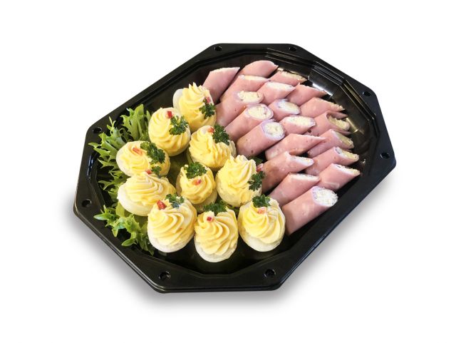 Täidetud muna- ja singirulli valik 590g